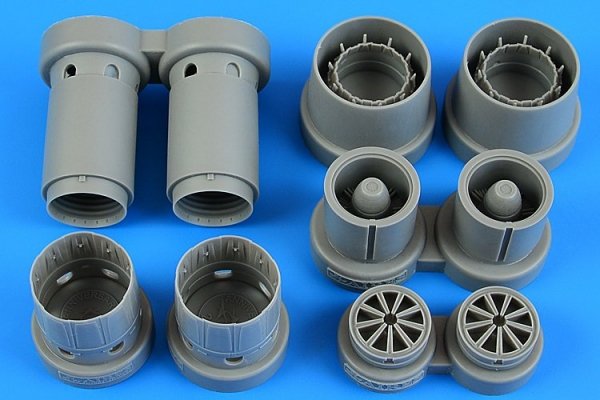 Aires 4888 Rafale exhaust nozzles 1/48 Hobby Boss
