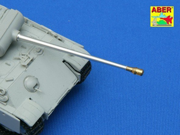 Aber 72L-33 Zestaw 5 luf do niemieckich czołgowych karabinów maszynowych MG 34 / Set of 5 Barrels for German Tank MG 34 machine guns 1/72