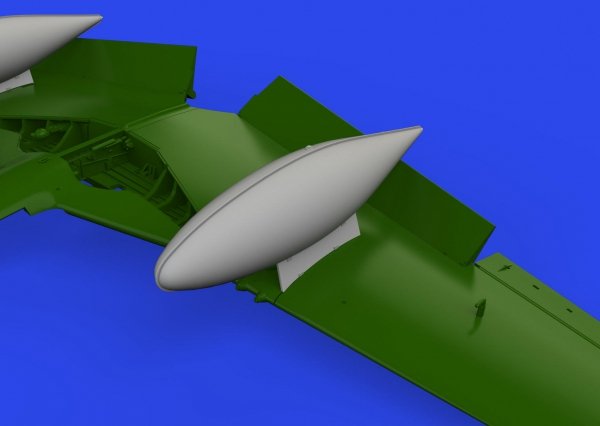 Eduard 672376 P-51D 165gal fuel tanks PRINT EDUARD 1/72