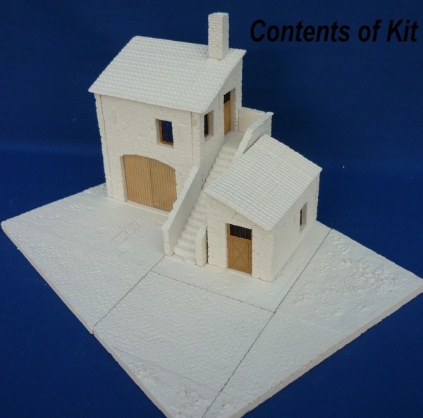 RT-Diorama 35185 Diorama-Base: &quot;Italian Farm&quot; 1/35