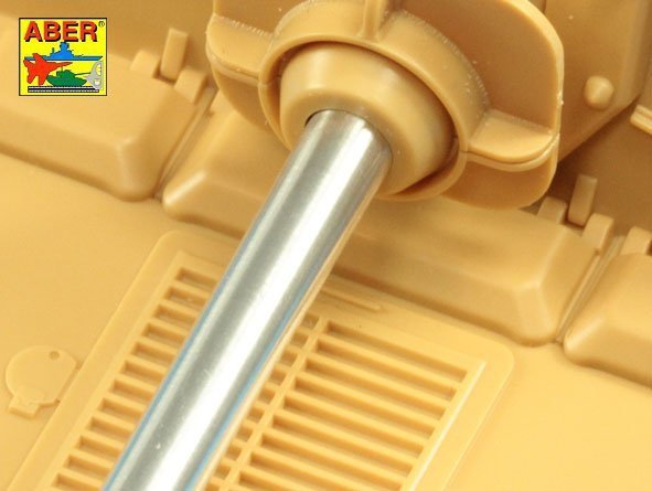 Aber 48L-35 German 88mm Pak 43/2 L/71 barrel for Sd.Kfz.184 Elefant 1/48