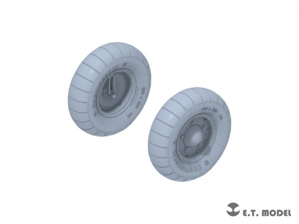 E.T. Model P35-139 WWII German Kübelwagen Type82 Sagged wheels Balloon tyre For TAMIYA Kit 1/35