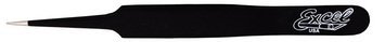 Excel Hobby Tools 30421 Straight Point Tweezers (Black)