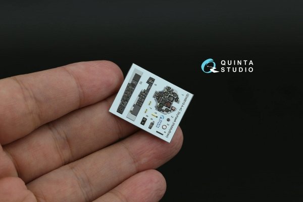 Quinta Studio QD48619 A-4C Skyhawk 3D-Printed &amp; coloured Interior on decal paper ( Hobby Boss ) 1/48