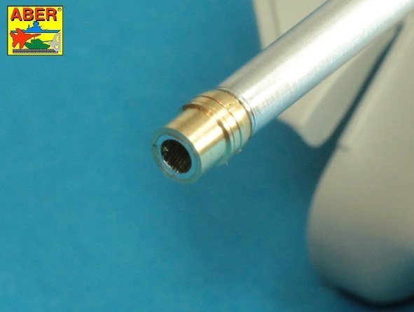 Aber 35L-240 U.S. 90 mm M3 Barrel with thread protector for tank destroyer M36B1 1/35