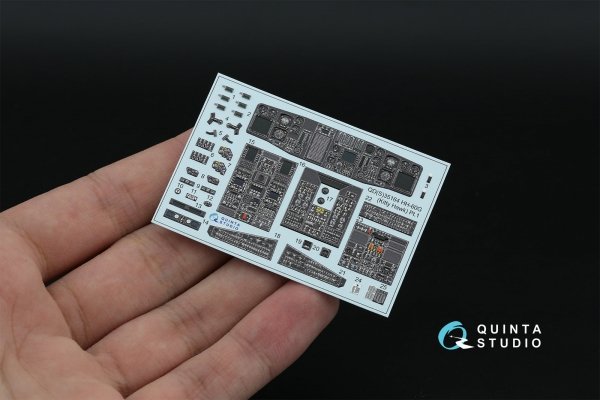 Quinta Studio QDS-35164 HH-60G Pave Hawk 3D-Printed &amp; coloured Interior on decal paper (Kitty Hawk) (Small version) 1/35