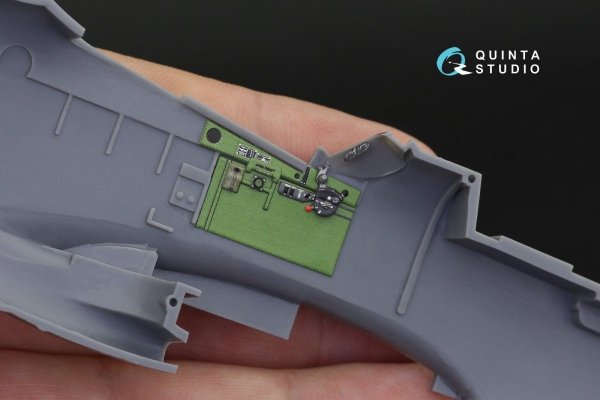 Quinta Studio QD48253 P-51D 3D-Printed &amp; coloured Interior on decal paper ( Tamiya ) 1/48