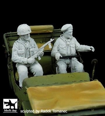 Black Dog F35099 British paratroopers set 1/35