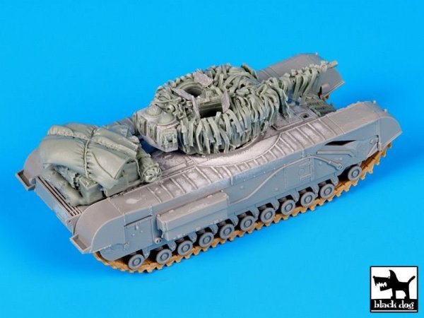 Black Dog T72076 Churchil Mk IV for Dragon 1/72