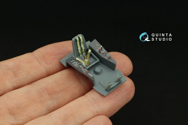 Quinta Studio QD48530 Me P.1101 3D-Printed &amp; coloured Interior on decal paper (RS models) 1/48