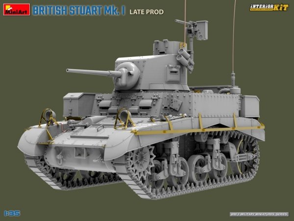 Mini Art 35441 British Stuart Mk. I Late Prod Interior Kit 1/35