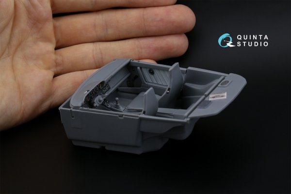 Quinta Studio QD24003 Porsche 959 3D-Printed &amp; coloured Interior on decal paper (Tamiya) 1/24