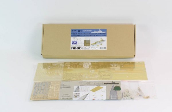 Pontos 37019F1 USS FFG Oliver Hazard Perry Class Long Hull Detail Up Set ADVANCED (1:350)