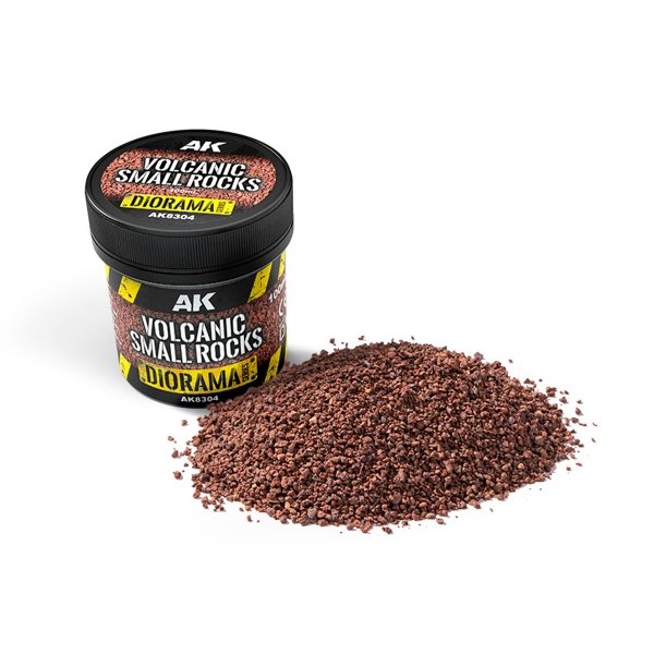 AK Interactive AK8304 VOLCANIC SMALL ROCKS 100ml