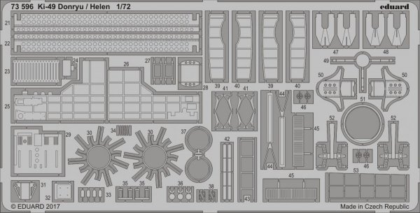 Eduard 73596 Ki-49 Donryu / Helen HASEGAWA 1/72