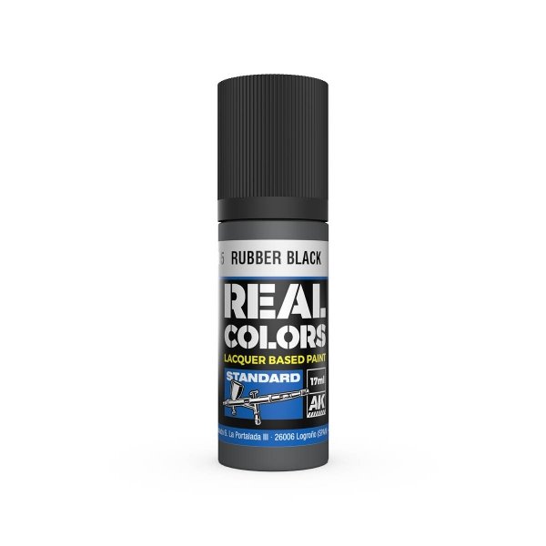 AK Interactive RC805 Rubber Black 17 ml