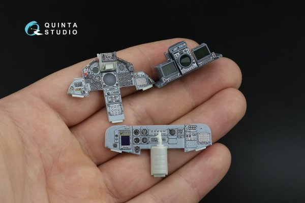 Quinta Studio QD+32262 Tornado IDS German 3D-Printed &amp; coloured Interior on decal paper (Revell) (with 3D-printed resin parts) 1/32