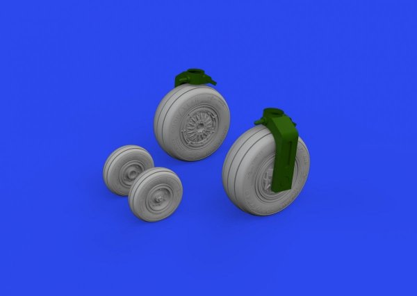 Eduard 648882 F-4E wheels MENG 1/48