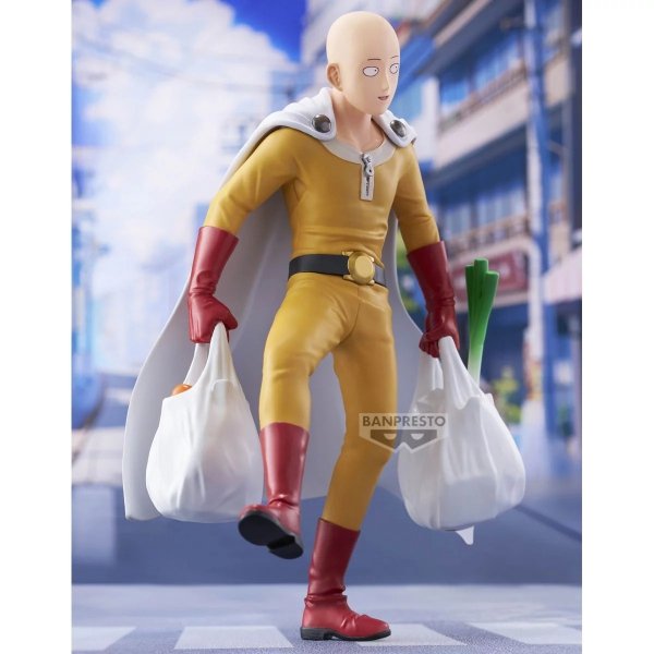 Bandai BP29877 BANPRESTO ONE PUNCH MAN LIFE - SAITAMA