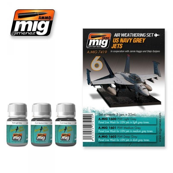AMMO of Mig Jimenez 7419 US NAVY GREY JETS