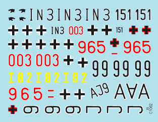 Star Decals 35-C1062 Befehlspanzer # 6 1/35
