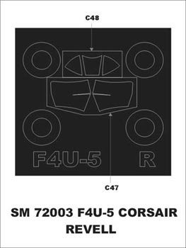 Montex SM72003 F4U-5 Corsair REVELL