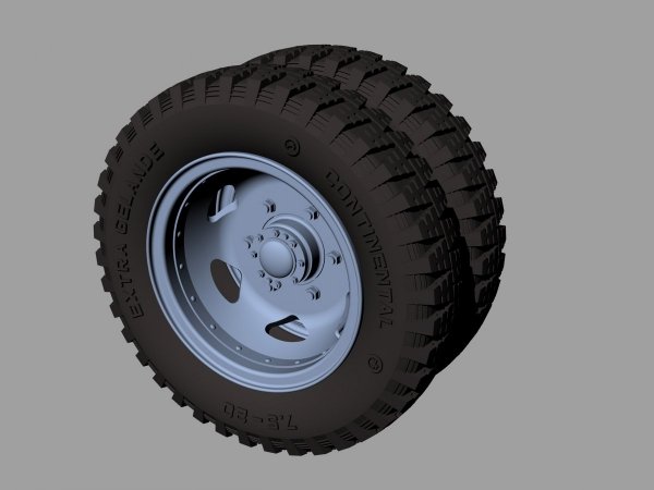 Panzer Art RE35-374 Opel Blitz road wheels early (gelande pattern) 1/35