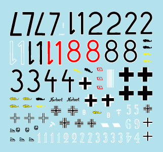 Star Decals 35-928 German Afrika Mix 4 1/35