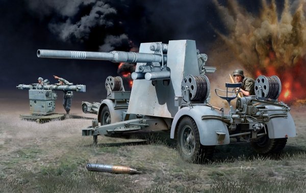 Revell 03325 8,8 cm Flak 37 + Sd.Anh.202 1/72
