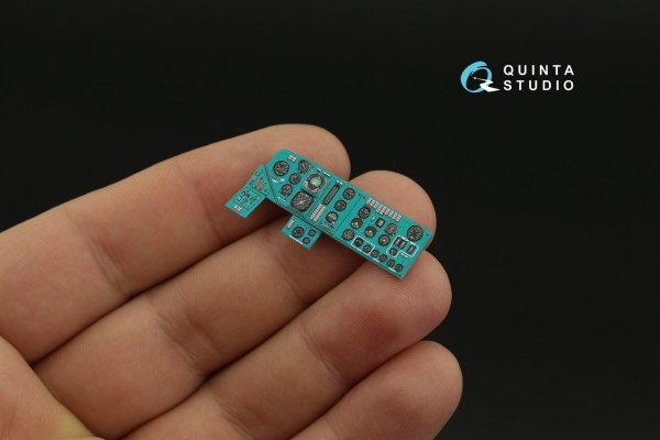Quinta Studio QDS-35077 Ka-29 3D-Printed &amp; coloured Interior on decal paper (Trumpeter) (Small version) 1/35