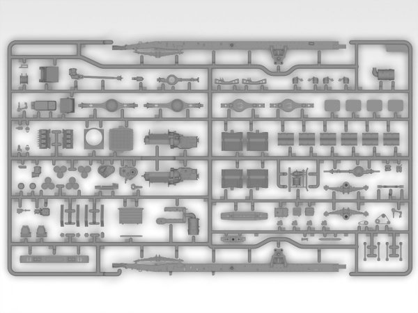 ICM 35003 AR-2 (43105) Hose fire truck 1/35