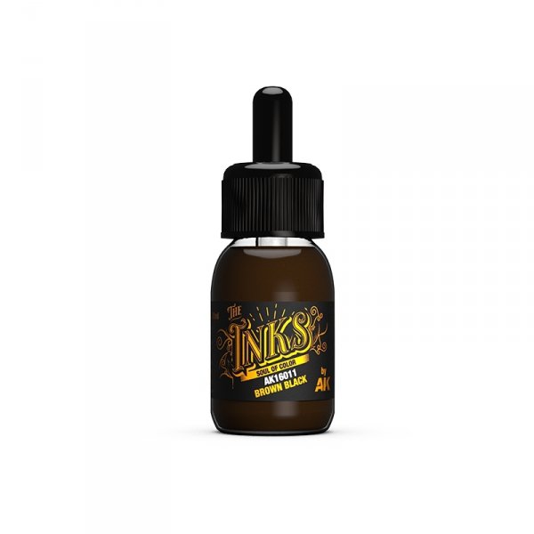 AK Interactive AK16023 DARKNESS – INK SET 3x30ml