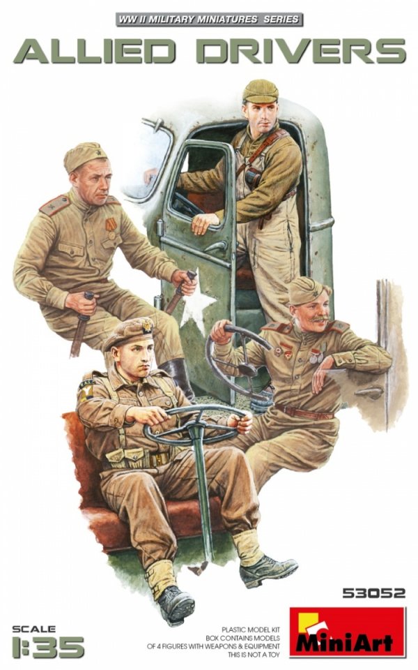 MiniArt 53052 ALLIED DRIVERS 1/35