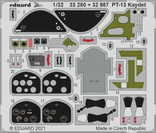 Eduard BIG33135 PT-13 Kaydet RODEN 1/32