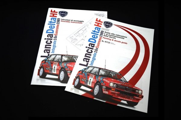 Italeri 4712 Lancia Delta HF Integrale Sanremo 1989 1/12