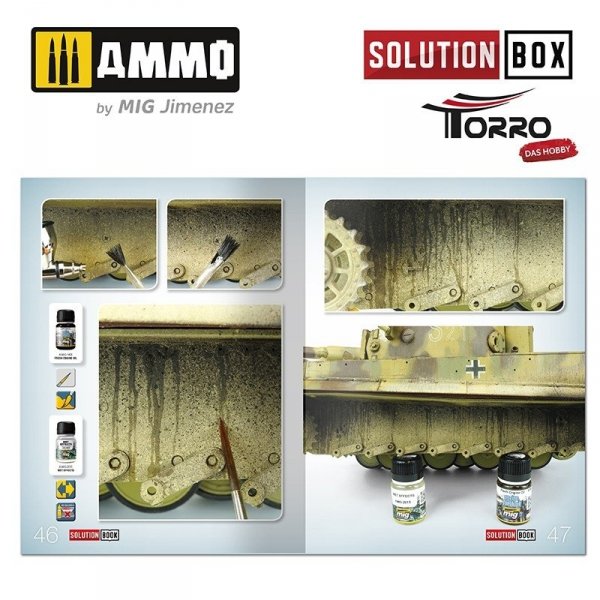 AMMO of Mig Jimenez 2414300000 SOLUTION BOX – WWII GERMAN TANKS
