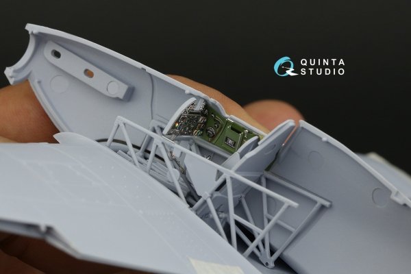 Quinta Studio QD48287 Hawker Hurricane family 3D-Printed &amp; coloured Interior on decal paper (Airfix) 1/48