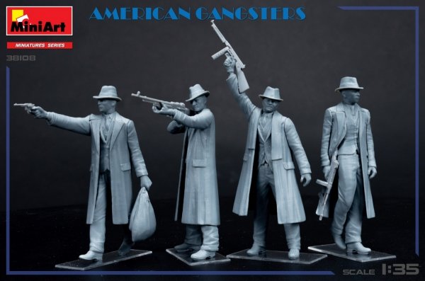  MiniArt 38108 American Gangsters 1/35
