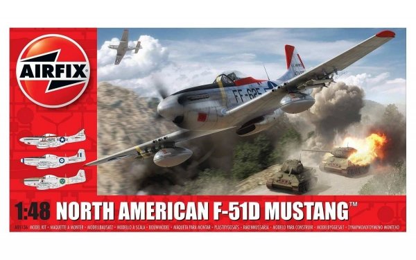 Airfix 05136 North American F-51D Mustang 1:48