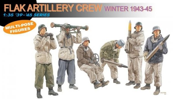 Dragon 6275 Flak Artillery Crew(Winter1943-45) (1:35)