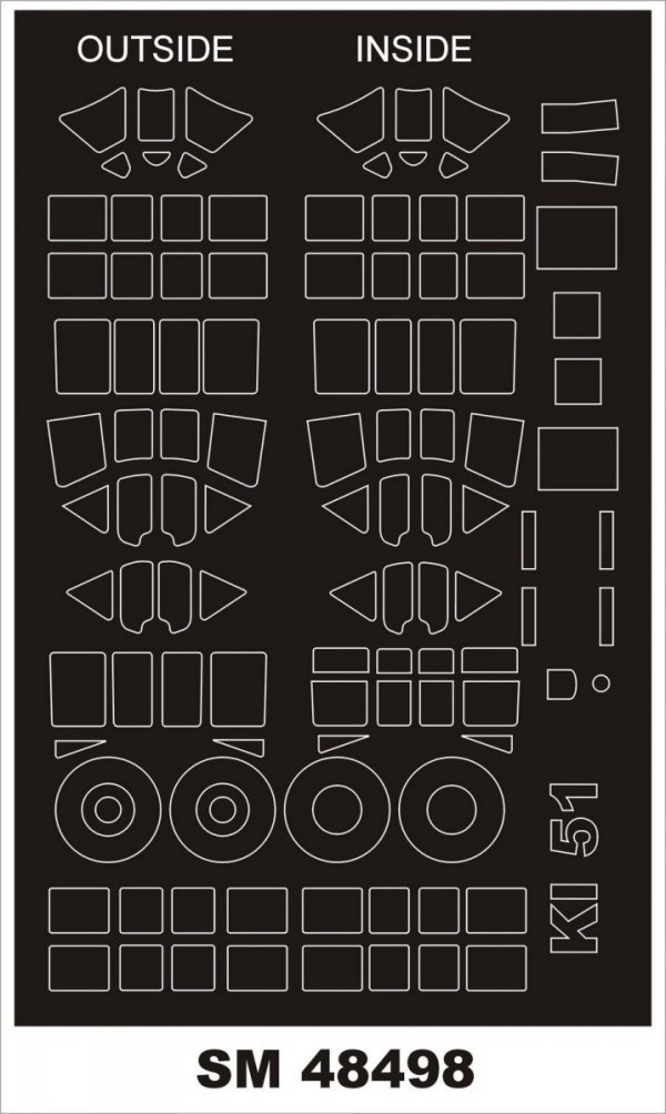 Montex SM48498 Ki-51 SONIA  WINGSY KITS 1/48