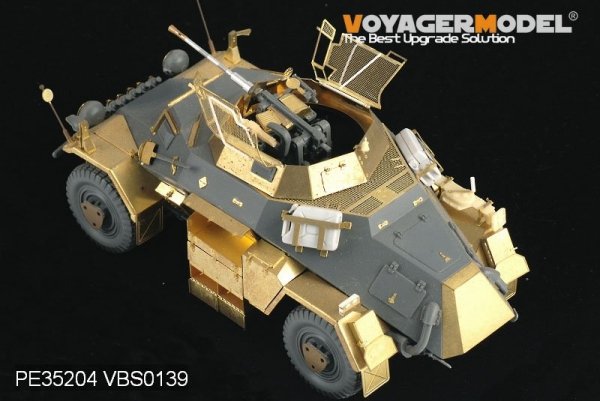 Voyager Model PE35204 WWII Sd.Kfz 222 4Rad for TAMIYA 1/35
