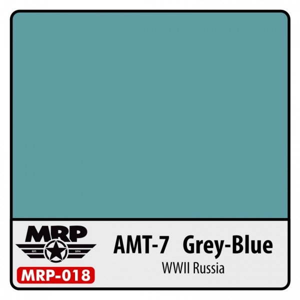 MR. Paint MRP-018 AMT-7 Grey Blue WWII Russia 30ml