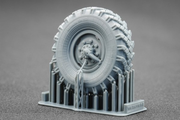 ScaleX WM 35018S ZIL 131 Sagged wheel set for Trumpeter kit 1/35