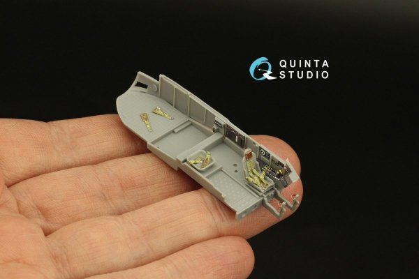 Quinta Studio QD72052 Fw 189A 3D-Printed &amp; coloured Interior on decal paper (ICM) 1/72