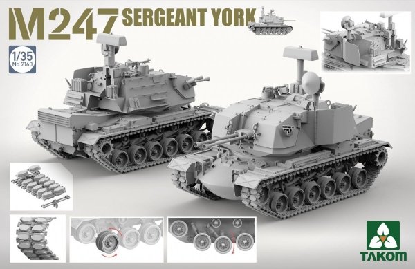 Takom 2160 M247 Sergeant York 1/35