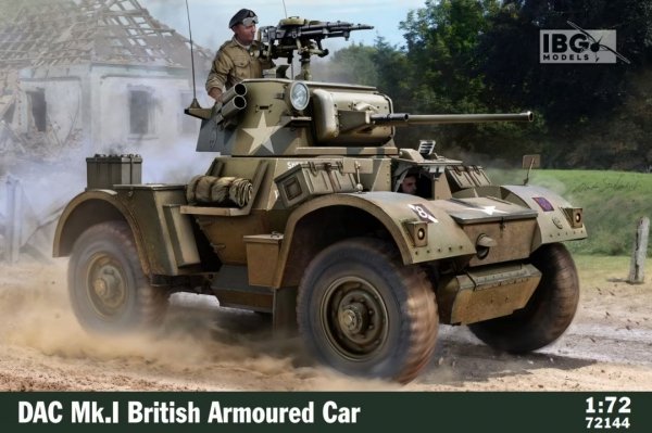 IBG 72144 British Daimler Armoured Car Mk.I 1/72