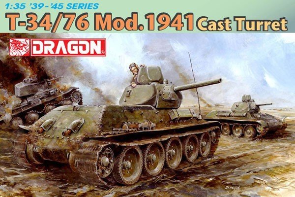Dragon 6418 T-34 /76 Mod. 1941 Cast Turret (1:35)