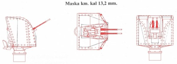 Master SM-350-118 Uzbrojenie francuskiego lekkiego krążownika Marseillaise - 152mm (9 szt.), 90mm (8 szt.), 13,2mm (8 szt.) lufy z żywicznymi mocowaniami (do modelu Trumpetera) 1/350