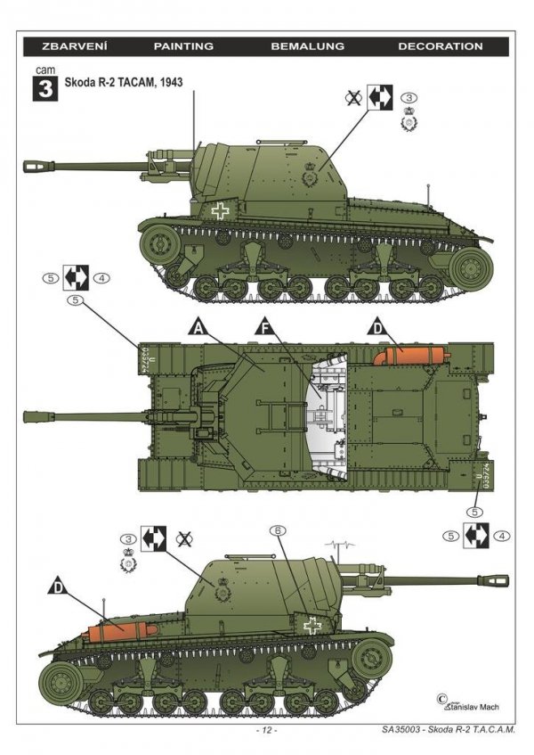 Special Armour 35003 R-2 TACAM 1/35